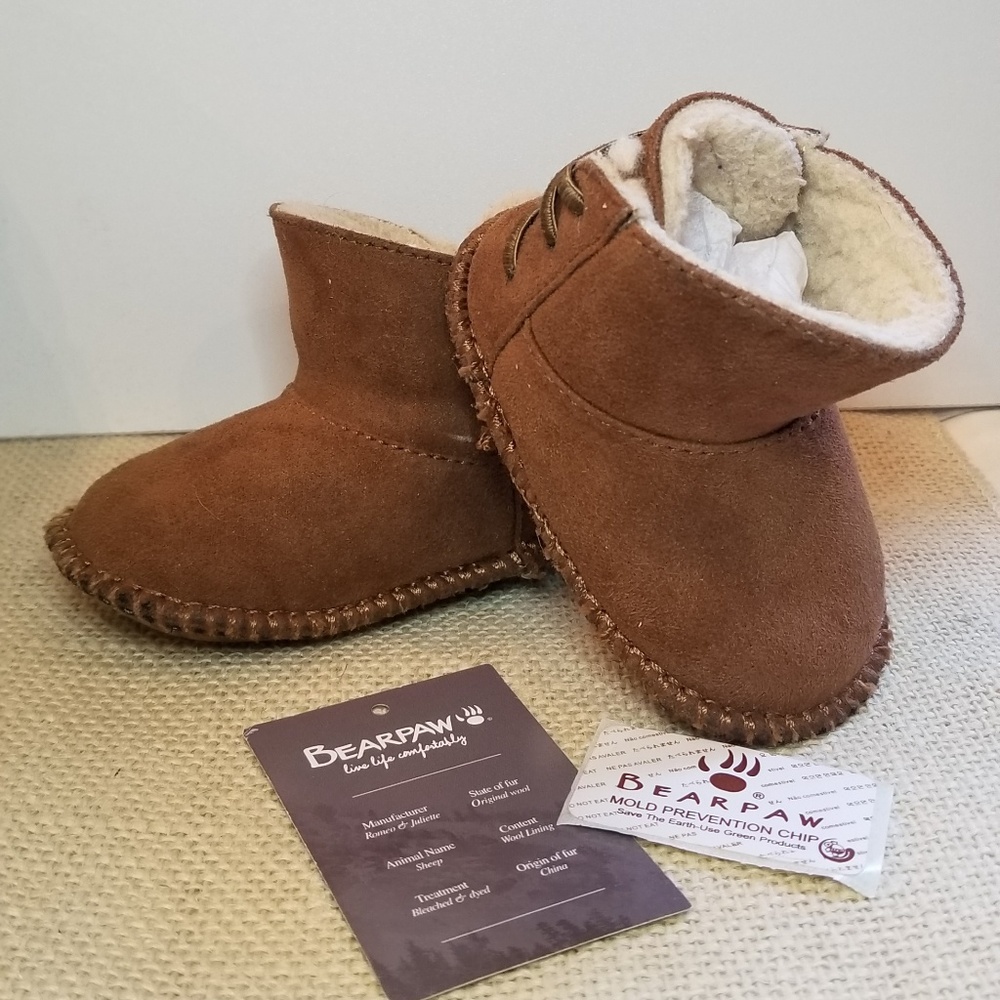 BearPaw Infant Brown Boots